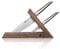 Cangshan TX Series 1021295 Swedish Sandvik 14C28N Steel Forged 3-Piece Knife Block Set, Walnut