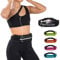 Jueachy Running Belts for Women Waterproof Fanny Pack Running Waist Pouch Phone Holder Adjustable Sports Money Belt with Headphone Port