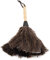 13.4inch plumeau en Plumes d'autruche avec Manche en Bois, Outils de Nettoyage lavables pour Livres, Clavier, Bureau, Maison
