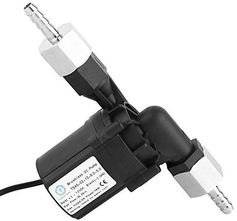 Bierbraupumpe Mini-Tauchwasserpumpe, bürstenlose Umwälzpumpen mit Innengewindeanschluss, DC 12V(DC Plug)