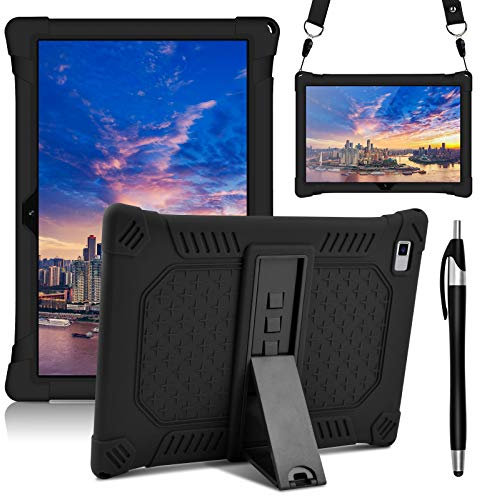 KATUMO Hülle Silikon für TECLAST M40 Pro 10 Zoll/TECLAST P30S / TECLAST P20S Tablet 10 Zoll/TECLAST M40 Pus/TECLAST P40HD / Blackview tab 7 Pro Folio Cover Case