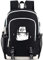 Roffatide Anime Naruto Uchiha Itachi Luminous Laptop Rucksack mit USB Ladeanschluss für Kopfhörer Port