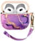 URZQOQ AirPods 3rd Case 360 Full Body Protective AirPods 3 Case Cover Stylish Chic Glitter [Anti-fading] Shockproof Anti-Scratch Case for AirPods 3rd Generation 2021 with Clip Lanyard, Purple