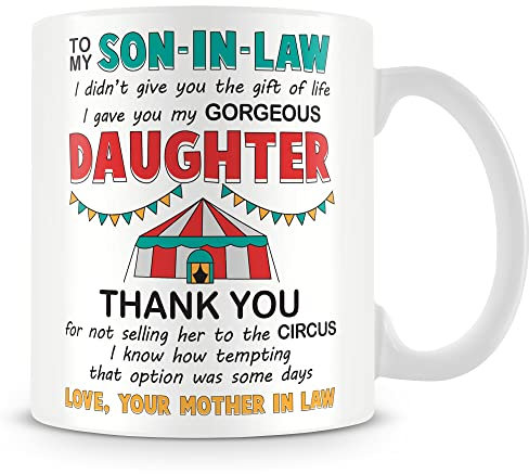 MUGGZ Son-in-Law Thank You Mug – Personalised Gift