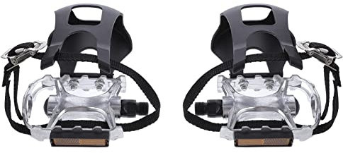 INOOMP Fußstütze Schreibtisch Heimtrainer 2Er- Pack Fitnessradpedal Flachpedal Dynamische Ersatzpedale Plattformpedal Fahrradpedale Zehe Heimtrainer Heimtrainer Fahrrad Outdoor-