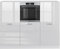 Vicco Küchenblock R-Line, Weiß Hochglanz/Weiß, 180 cm ohne Arbeitsplatte