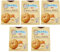 5X Mulino Bianco Cuor di Mela Biscotti con Confettura di Mela Frollini dal Cuore Morbido e Profumato 300gr [5 Confezioni]