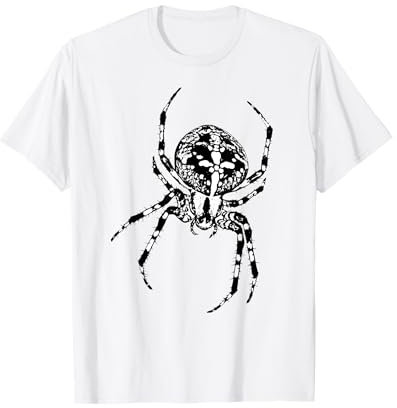 Spinne Kreuzspinne Spinnenliebhaber Halloween Grusel Spinnen T-Shirt