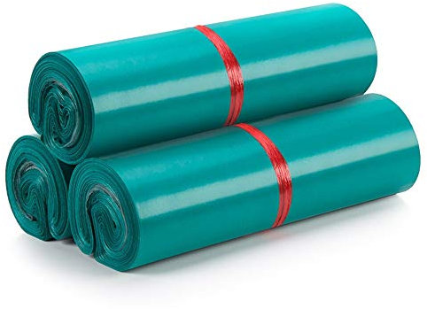 Versandtaschen, Posttaschen, 100 Stück, bunt, Express-Kuriertaschen, selbstklebend, wasserdicht, feuchtigkeitsbeständig, Kunststoff-Poly-Umschlag, Geschenk-Versandtaschen (Farbe: G