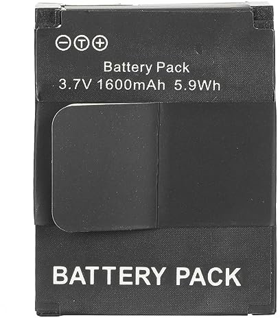 Batteria per Action Cam, Batteria Ricaricabile Agli Ioni di Litio AHDBT-201/301 (3,7 V 1600 mAh) Compatibile con la Fotocamera Sportiva Hero 3/3+