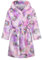 Baogaier Bademantel Kinder Mädchen mit Kapuze, Morgenmantel Flanell Lila Einhorn Nachtwäsche Bathrobe Lange Ärmel Weiche Schlafoveralls Pyjama Taillengürtel Gr.104-110