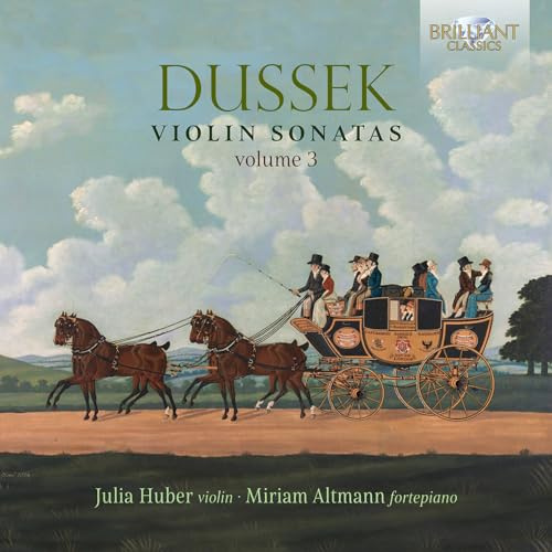 Dussek:Violin Sonatas,Volume 3
