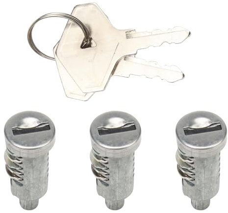 Attisfiera Barillet Serrure de Portes avec 2 clés idem pour R4 R6 R12 R15 R17 neiman serrure de porte 7700514510 7701348432 7700553344