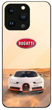 NDMUS Rundumschutz Handyhülle, für Bugatti Stilvolles Auto-Emblem-Erscheinungsbild Dünn Full Body Protection Stoßfest, für,iPhone 13 pro max case