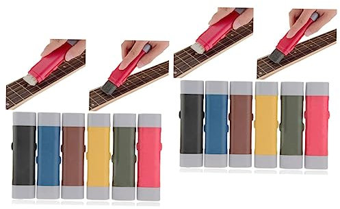 SUPVOX 2piezas Limpiador De Cuerdas De Guitarra Bolígrafo Derrustante De Cuerdas Diseño Compacto y Ligero Para Guitarras Violines