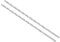 CoCud Extra lange Hochgeschwindigkeitsstahl-Spiralbohrer, Durchmesser 5mm, Länge 300mm, gerader Spiralbohrer - (Anwendungen: für Metall, Holz, Kunststoff, Aluminium), 2 Stück