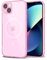 Svanove for iPhone 13 Case Clear Compatible with Magsafe, Transparent Magnetic Magnet Mag Case, Cute Slim Thin Silicone Grip & Shockproof Camera Cover Drop Protection Bumper, Light Pink