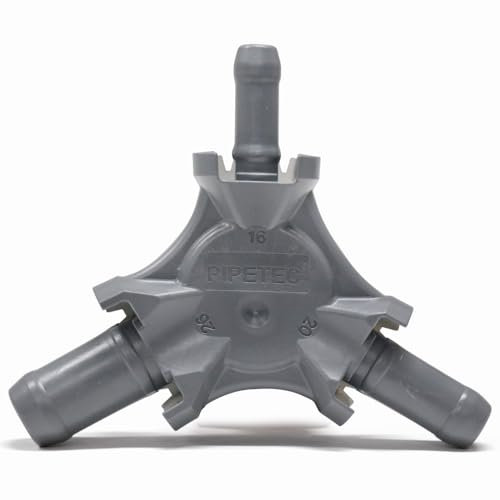 Pipetec Montage Werkzeug, Kalibrierer 16 mm x 20 mm x 26 mm, für Mehrschicht Alu Verbundrohr