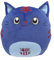 CyP Brands- FC Barcelona Plüschpuppe, Katze, Fußball, 30 cm, Blau, offizielles Produkt