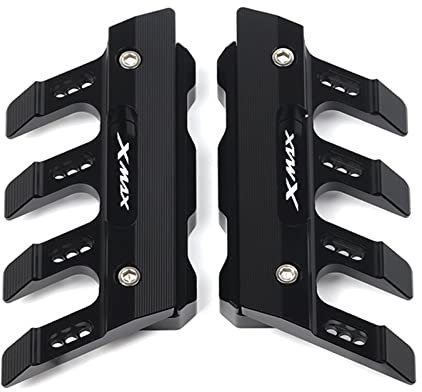 Tamponi Paratelaio Moto Per Y┐amaha X┐MAX X┐MAX 125 250 300 400 Moto Forcella Anteriore Protezione Parafango Slider Guard XMAX125 XMAX300 Parafango(Black)