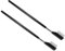 Didiseaon 2 Stück Wimpernkamm Trennung Schönheit Auge separate wimpernverlängerung wimperntrenner wimpernbürste Wimpernkämme Wimpern-Metallkamm Wimperntrennkamm Rostfreier Stahl Black