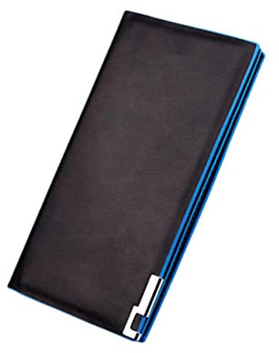 BESPORTBLE Schlanke Herrenbrieftasche Aus Pu- Geldbörse Mit Mehreren Fächern Für Visitenkarten Bargeld Und Kleingeld Praktische Herren-geldbörse Für Alltag Und Business