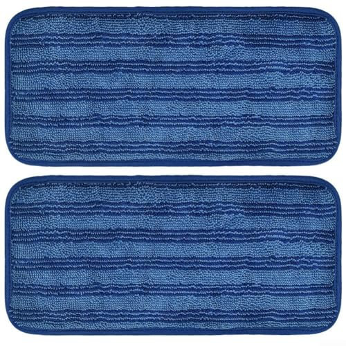 High Absorbency Reusable Mop Pads For For Swiffer For Sweeper, For For All Floor Types (Blue)