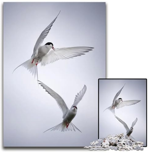 Arctic Tango Puzzles 1000 Teile für Erwachsene Holzpuzzles für Erwachsene DIY-Kunstwerk 1000 Teile (38 x 26 cm)