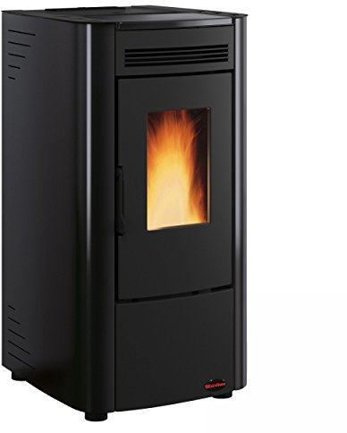 Extraflame 1280211 Ketty EVO Pelletofen Schwarz/A+