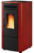 Extraflame 1280211 Ketty EVO Pelletofen Schwarz/A+