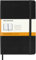 Moleskine Notizbuch mit linierten Seiten, Schwarz, Medium, 11,5 x 18 cm