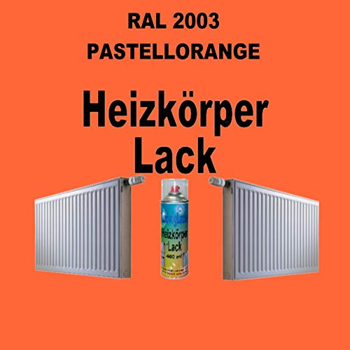 Heizkörperlack Spray RAL 2003 PASTELLORANGE 400 ml