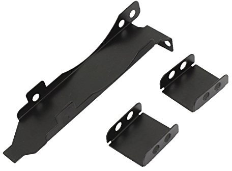 Video Card Cooling Rack Mount PCI Slot Cover Holder with Dual Fan 80-90mm