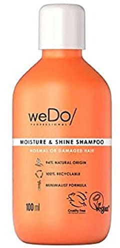 weDo/Professional Moisture & Shine Shampoo für normales bis strapaziertes Haar, 100 ml