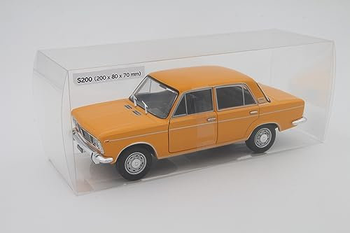 Marco's Trucks 20x Klarsichtverpackung Faltschachtel Modellautos Maßstab 1:24 – 200x70x80mm