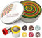 Plätzchen Ausstecher Rund,Edelstahl Ausstechformen Rund,12 Stück Donut Ausstecher Runde Ausstechformen,Ringe Keksformen Cutter Set mit Aufbewahrungsbox,Backen Küche Zubehör für Plätzchen Keks Donut