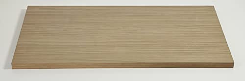 Dekoleidenschaft Wandregal SOLIDO 10 Farben 8 Größen, Regalboden Fachboden Regalbrett (Noce, 120x20 cm)