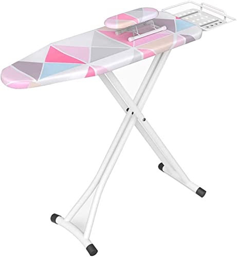 Herramienta de Limpieza Tabla de Planchar para el hogar, Mesa de Planchar Plegable de Panel Ampliado Colgador de Hierro para Hotel Interior multifunción (Color : C, Size : 120 * 34 * 90cm)