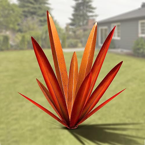 Agave Pflanze (groß-rot)