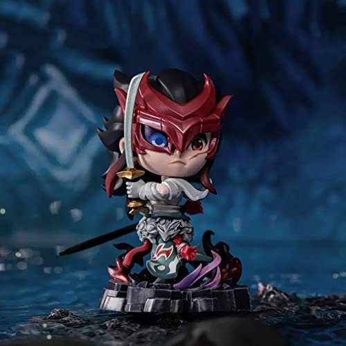 ROTEMADEGG Spiel Figur, Spiel-Charaktere League of Legends YONE Statue PVC, Sammlungsmodell FüR Anime-Spielliebhabe