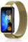 ZoRoll Cinturino Compatibile con Huawei Band 10/9/8, Inossidabile Intrecciato a Rete Metallo con Cinturino in Acciaio Compatibile con Huawei Band 10/9/8 - Oro