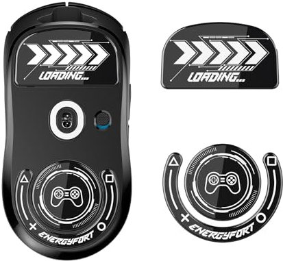 BRIMFORD - Mouse Skates for Logitech G PRO X Superlight, The Fastest, Smoothest, and Most Durable Mouse Feet Stickers for g pro x superlight Logitech Mouse Wireless (Black)