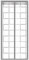 Magnet Thermovorhang Tür 85x195CM, Klettband Panel Isolierung Magnetischer Fliegenvorhang Ohne Bohren Easy to Install, für Haustür Wohnzimmer- A