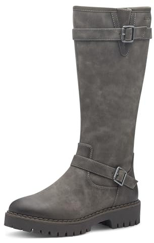 s.Oliver Damen Langschaftstiefel Winter gefüttert, braun, (CIGAR), 39