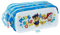 safta PAW Patrol Pups Rule - Kindermaterial, ideal für Kinder, bequem und vielseitig, Qualität und Widerstandsfähigkeit, blau, Estándar, Dreifach großes Federmäppchen