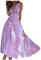 Robe De Plage Longue Bohème Chic Et Élégante - Robe D'Été Fleurie Grande Taille - Verte Ou Violette - XL