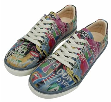 DOGO Sneaker - No More Drama - Vegan Atmungsaktiv Mehrfarbig Damen Sneaker 39