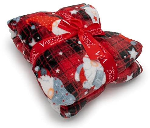 Vision Textiles Christmas Blanket 150x200cm, Christmas Sofa Blanket, Soft Warm Winter Fleece Christmas Blanket for Adults and Kids