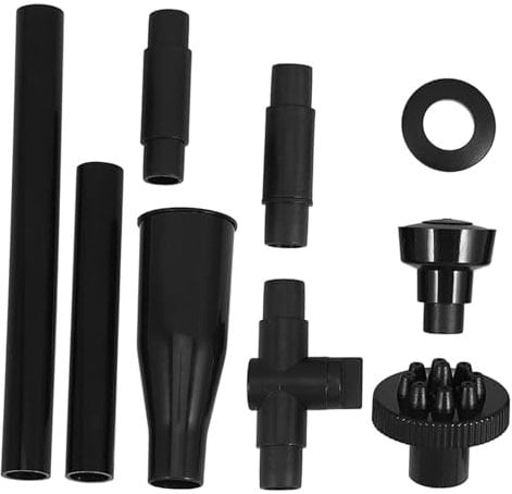 FONDOTIN 9stücke Springbrunnen-sprühköpfe Mit Pilz-Design Teichbrunnenkopfdüsen Für Außenbereich Hydrokulturdüsen-Set Ersatzteile Für Garten-teichpumpen