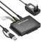 Amtake Adaptateur de disque dur USB 3.0 vers IDE/SATA pour disque dur/SSD 2,5 et 3,5, SATA USB compatible avec Windows 10/8/7/XP/Vista, Mac OS, Linux etc. (avec bloc d'alimentation 12 V 2 A)